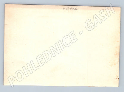 Pohlednice Průvod Máj Československo černobílá malý formát (M19836)