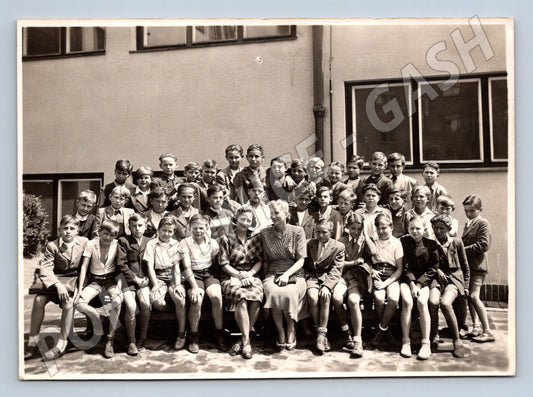 Pohlednice ČR školní foto 1. polovina 20. století (M19842)