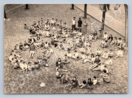 Pohlednice dětský tábor skupina dětí 1943 (M19843)