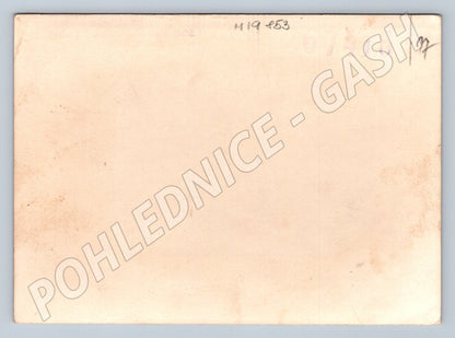 Pohlednice Svaz přátel SSSR politické shromáždění Stalin 50.  (M19853)