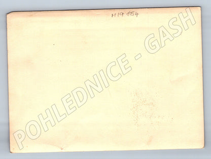 Pohlednice tři muži ve společenském oblečení 1 pol 20 století (M19854)