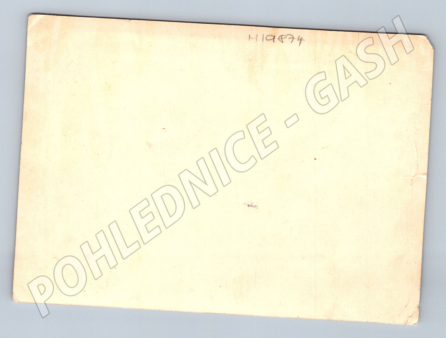 Pohlednice černobílá silueta dvou osob portrét (M19874)