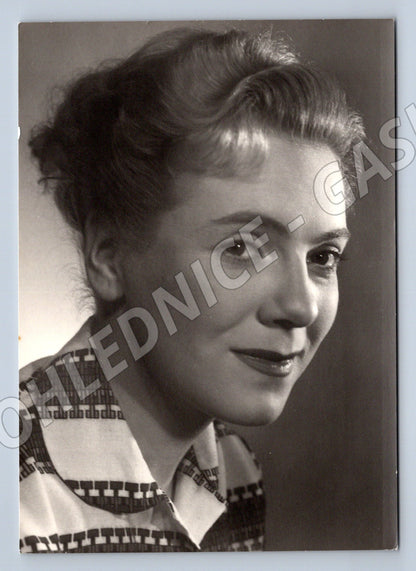 Pohlednice Vlasta Chramostová Praha Orbis (M19879)