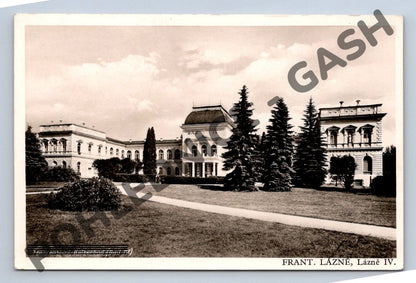 Pohlednice Františkovy Lázně Lázně IV (M1988)