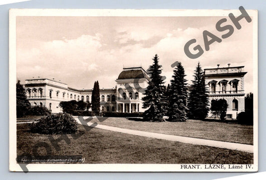 Pohlednice Františkovy Lázně Lázně IV (M1988)