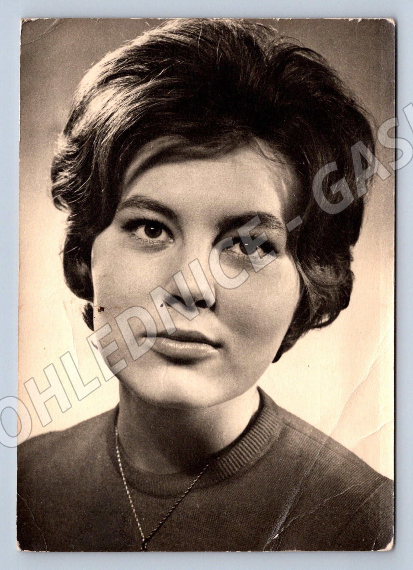 Pohlednice herečka Karla Chadimová Praha Orbis (M19880)