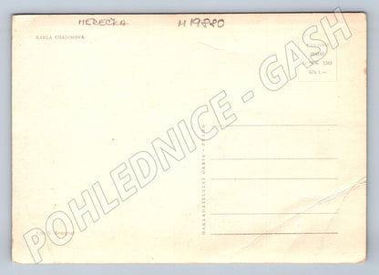 Pohlednice herečka Karla Chadimová Praha Orbis (M19880)