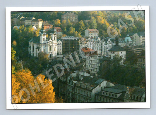 Pohlednice Karlovy Vary velký formát neprošlá (M19889)