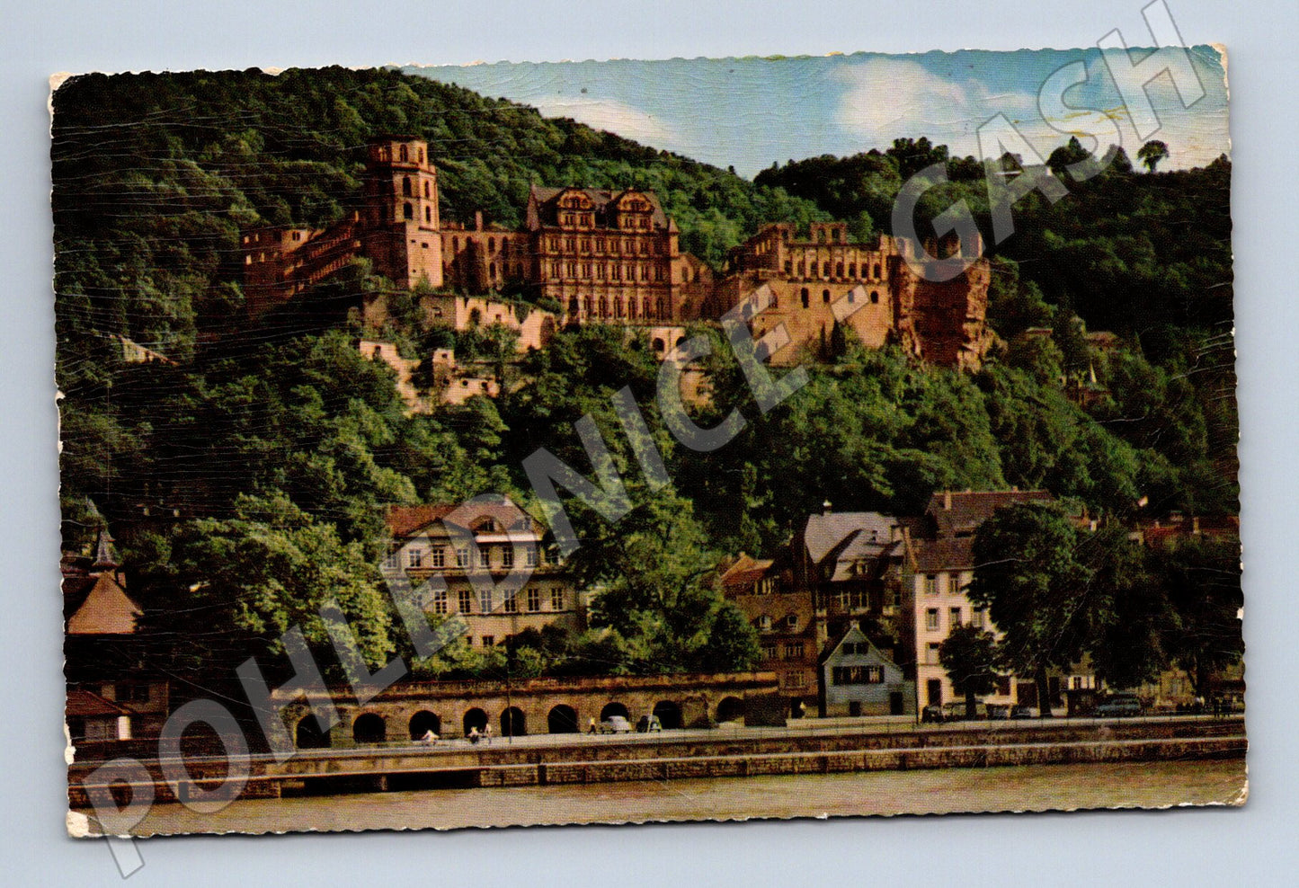 Pohlednice Heidelberský zámek Německo (M19895)