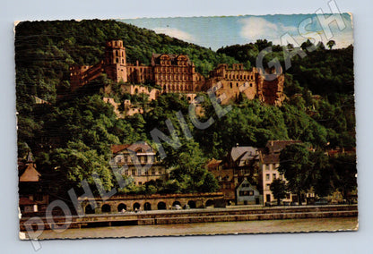 Pohlednice Heidelberský zámek Německo (M19895)