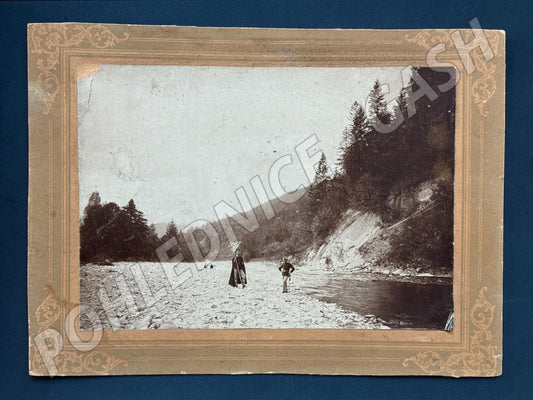 Stará fotografie dvě postavy VOJÁCI (M19912)