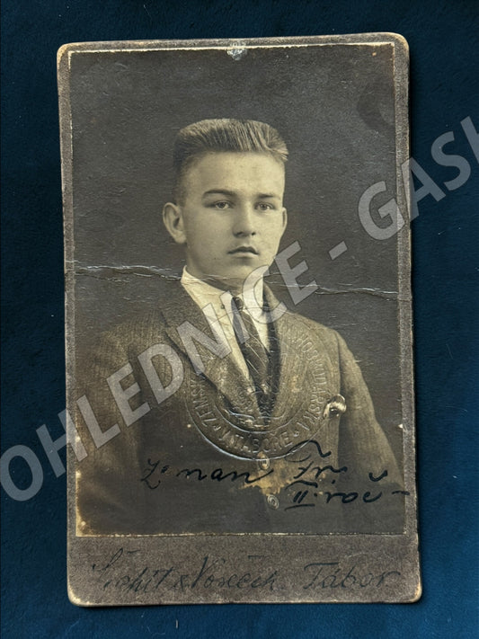 Stará fotografie Tábor zemská vyšší hospodářská škola (M19923)