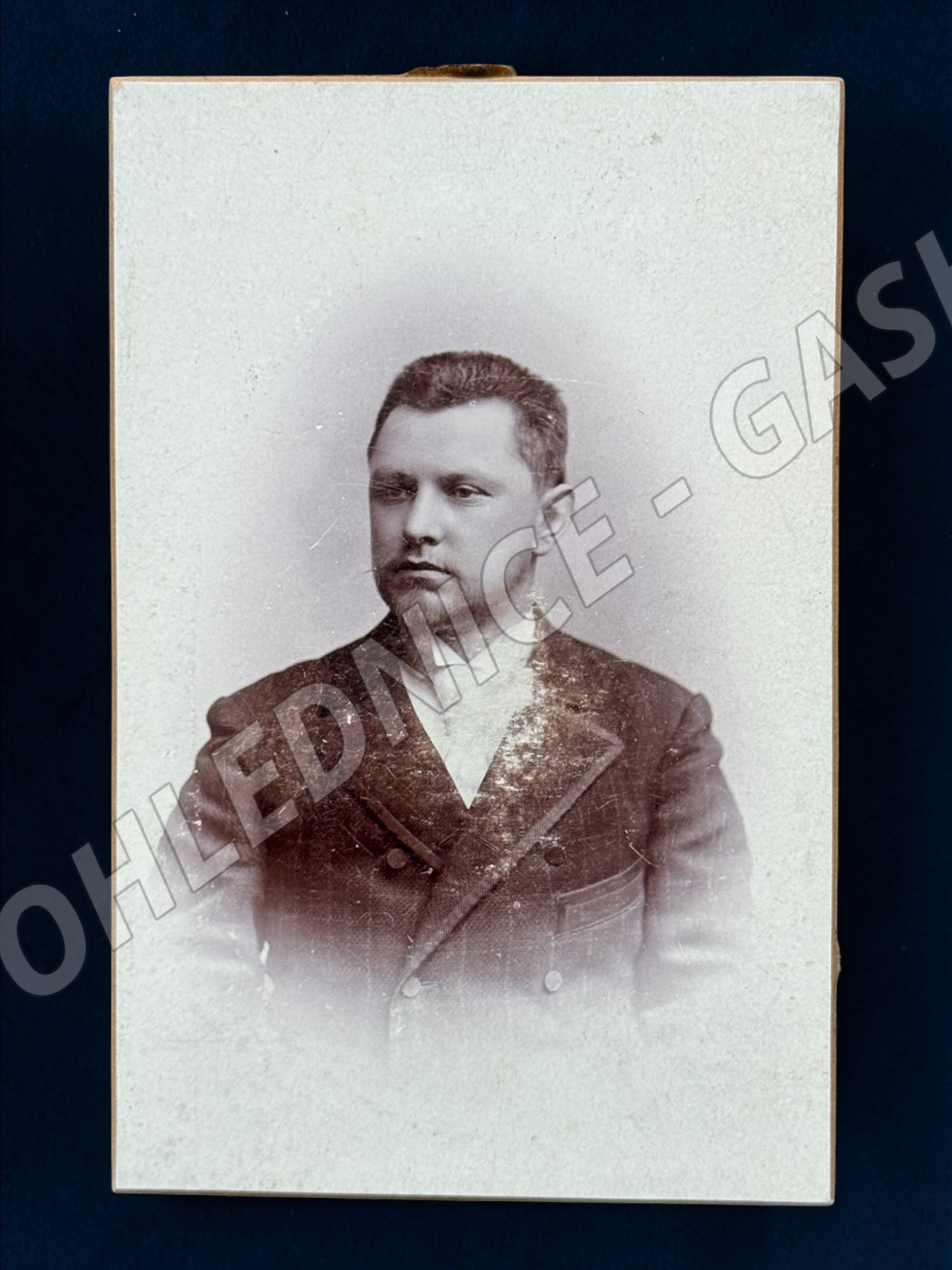 Stará fotografie Adolt Jareš portrét (M19936)