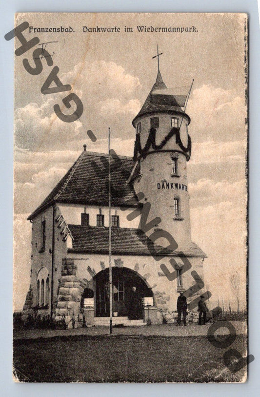 Pohlednice Františkovy Lázně Dankwarte (M1994)