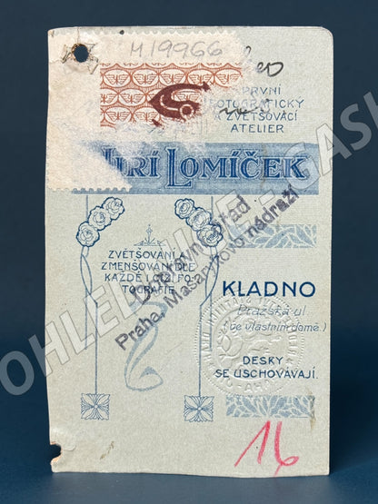 Fotografie Kladno architekt Otakar Novotný (M19966)