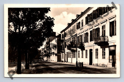 Pohlednice Františkovy Lázně Sadová třída (M2001)