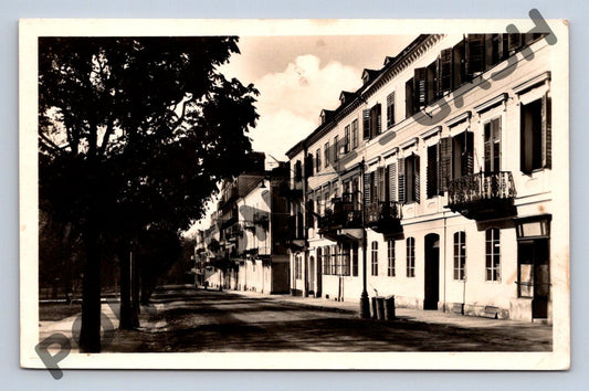 Pohlednice Františkovy Lázně Sadová třída (M2001)