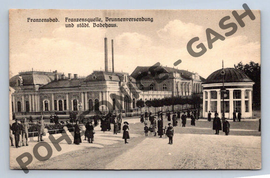 Pohlednice Františkovy Lázně Franzensbad PP (M2005)