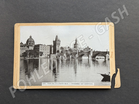 Pohlednice Mostecká věž a Karlův most Praha (M20068)