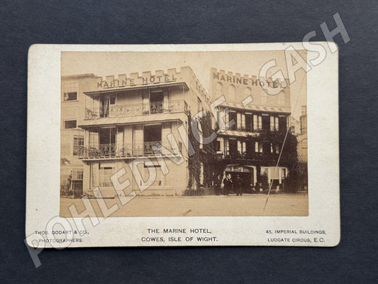 Pohlednice Velká Británie Marine Hotel Cowes Isle of Wight (M20073)