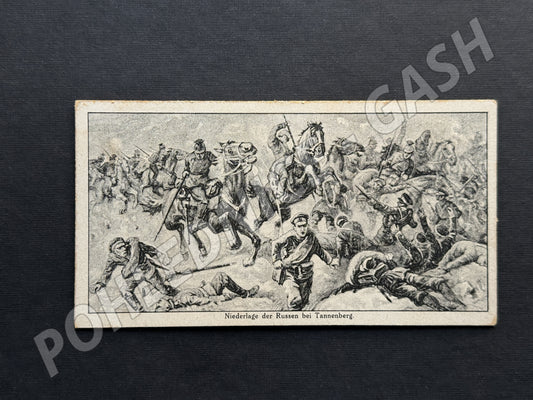 REKLAMA Německo Bitva u Tannenbergu čokoláda Hildebrand (M20079)