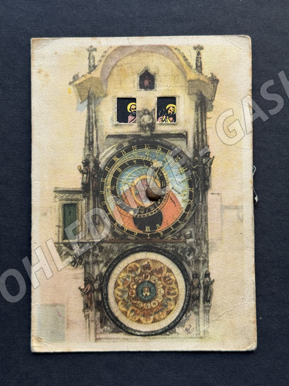 Pohlednice Praha Orloj 1934 (M20085)