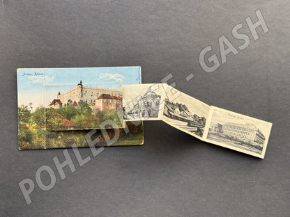 Pohlednice Slovensko Zvolen zámek a město 1920s (M20099)