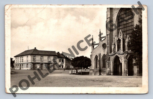 Pohlednice Sedlec u Kutné Hory klášter PP 1931 (M2011)