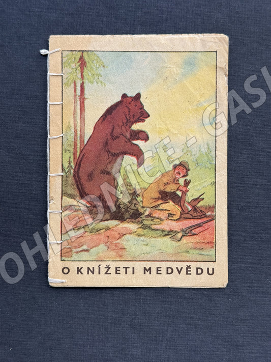 Pohlednice reklama čaj Cooperator ilustrace medvěd (M20121)
