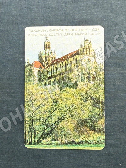 KALENDÁŘ Kladruby kostel 1976 ŠKODA(M20123)