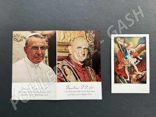 Prospekty Papežové Jan Pavel I., Pavel VI., Jan Pavel II. (M20127)