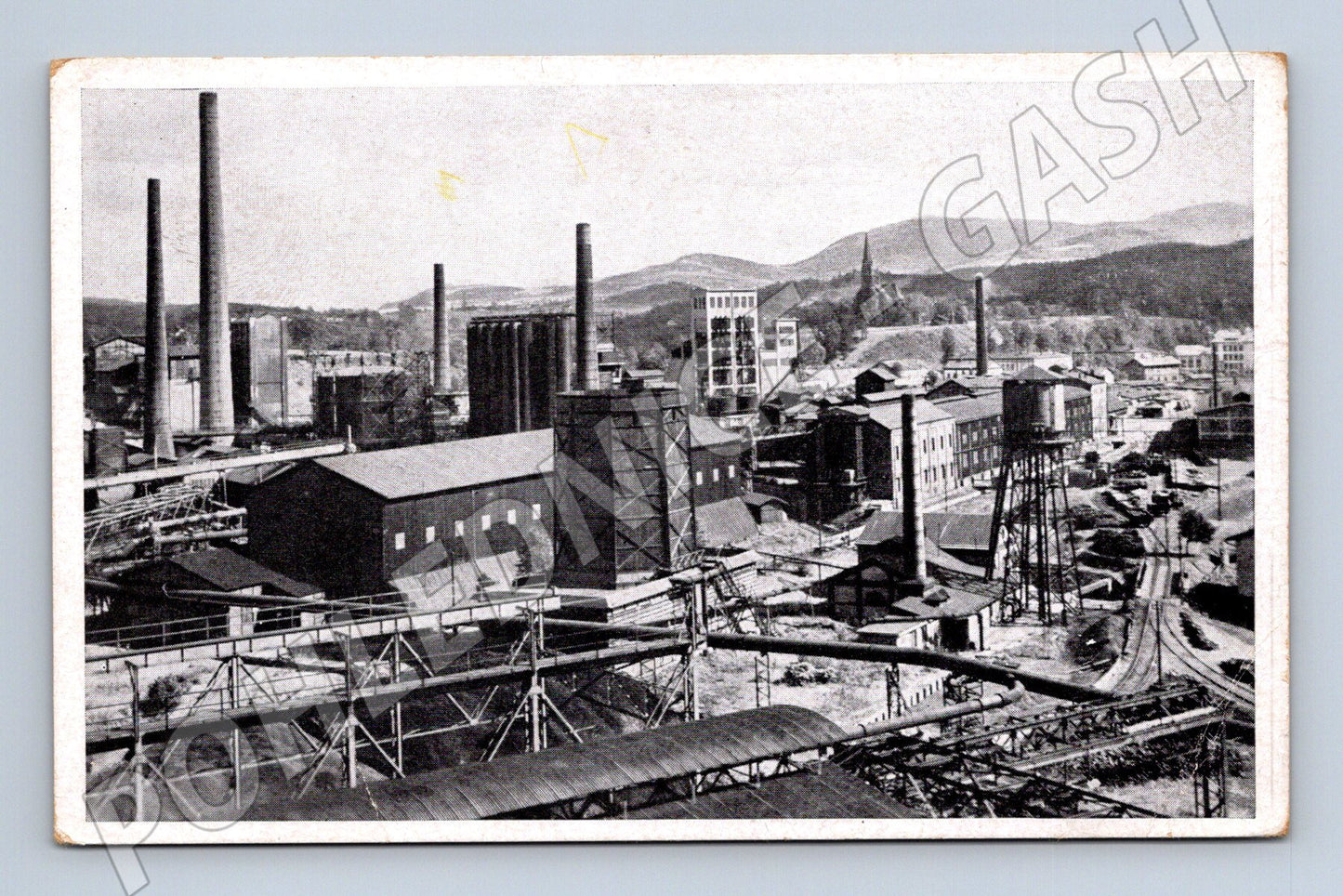 Pohlednice Třinec železárny do 1950 (M20129)