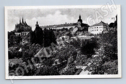 Pohlednice Kutná Hora chrám sv Barbory Jezuitská kolej (M20135)