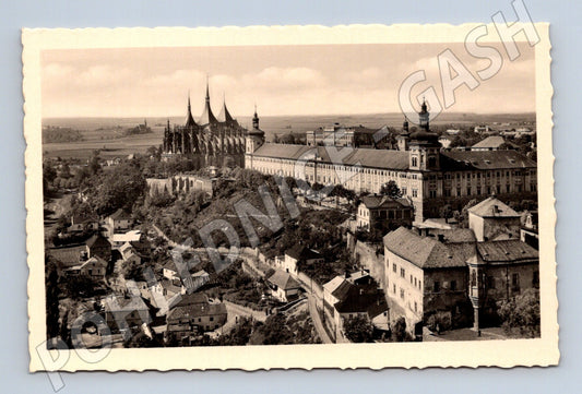 Pohlednice Kutná Hora chrám sv Barbory centrum (M20137)