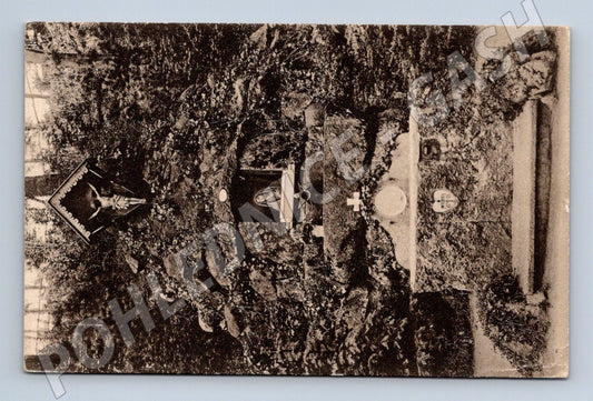 Pohlednice Karlovy Vary lesní zákoutí 1921 (M20138)