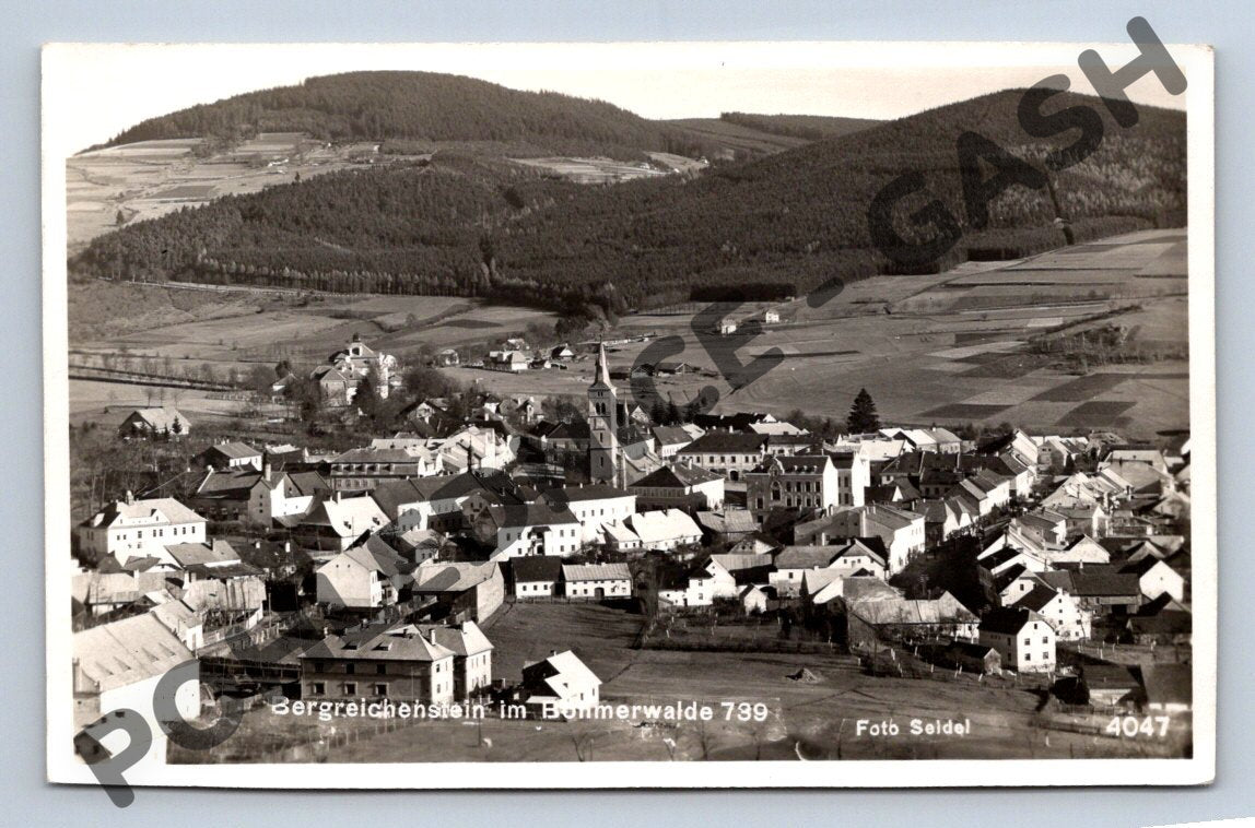 Pohlednice Kašperské Hory Bergreichenstein Seidel Šumava (M2014)