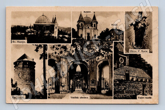 Pohlednice Svatý Hostýn 1944 (M20144)
