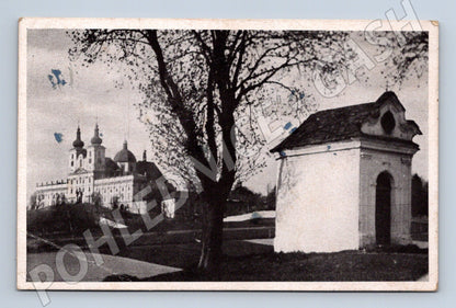 Pohlednice Svatý Kopeček u Olomouce 1946 (M20152)