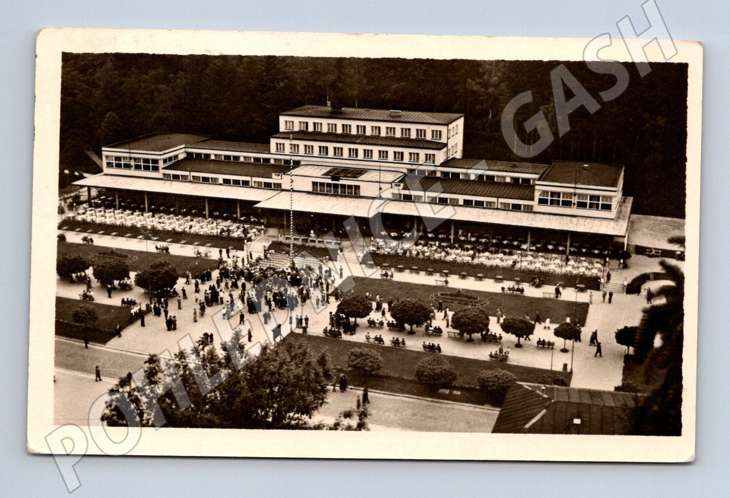 Pohlednice Luhačovice 1953 (M20189)