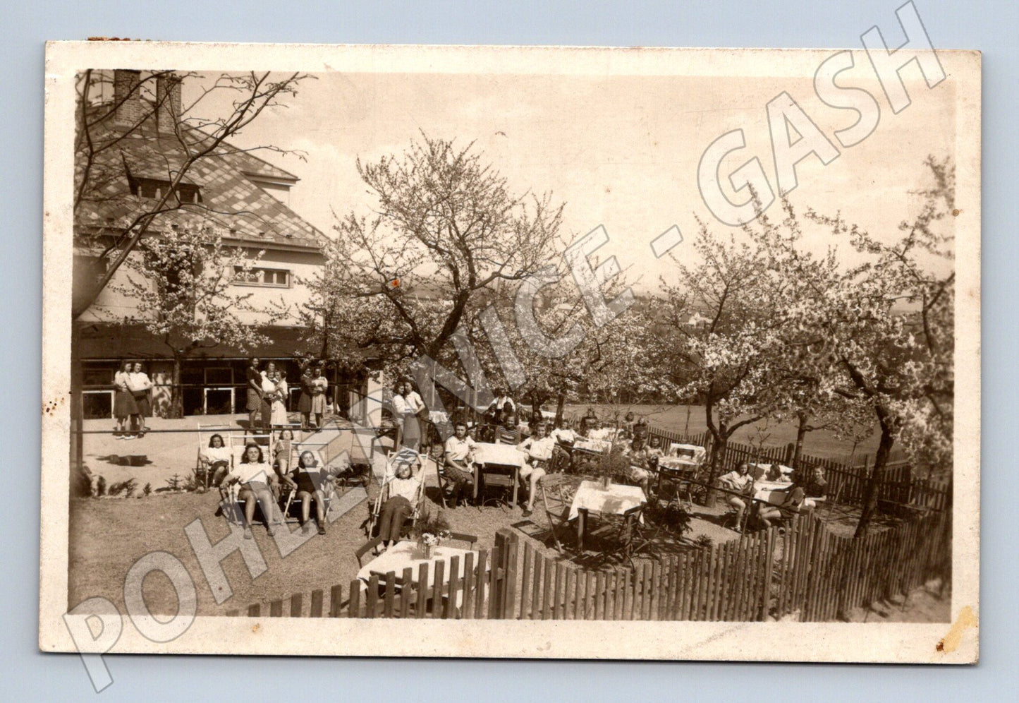 Pohlednice Slatinice lázně hotel Foltýn (M20194)