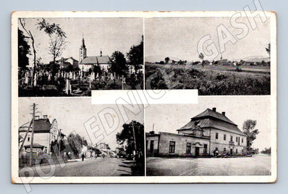 Pohlednice Dobrá u Frýdku více záběrů 1917 (M20212)
