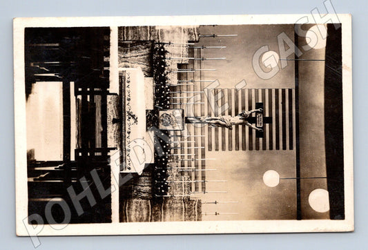 Pohlednice kaple léčebny Velký Újezd 1952 (M20222)