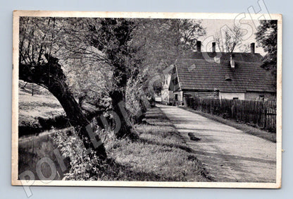 Pohlednice Staré Bělidlo česká vesnice 1945 (M20225)