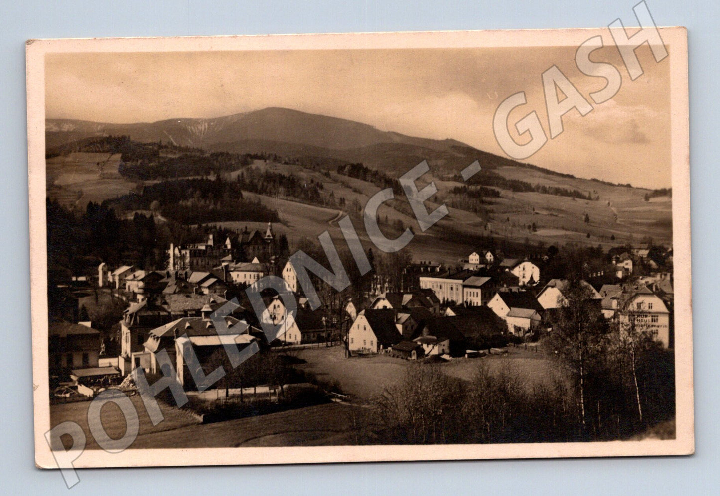 Pohlednice Lázně Dolní Lipová 1934 (M20226)
