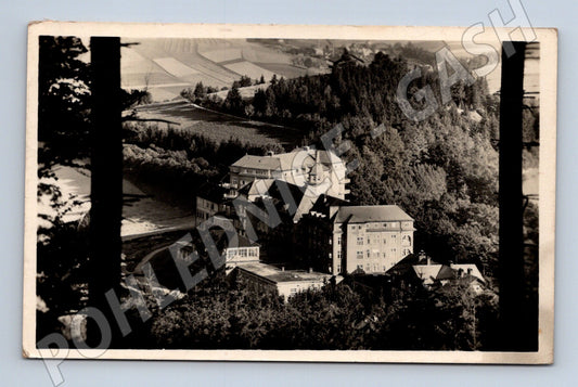 Pohlednice Jeseník Priessnitzovo sanatorium (M20229)