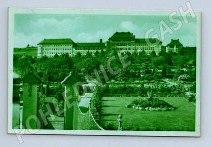 Pohlednice Velké Meziříčí škola Světla 1931 (M20231)
