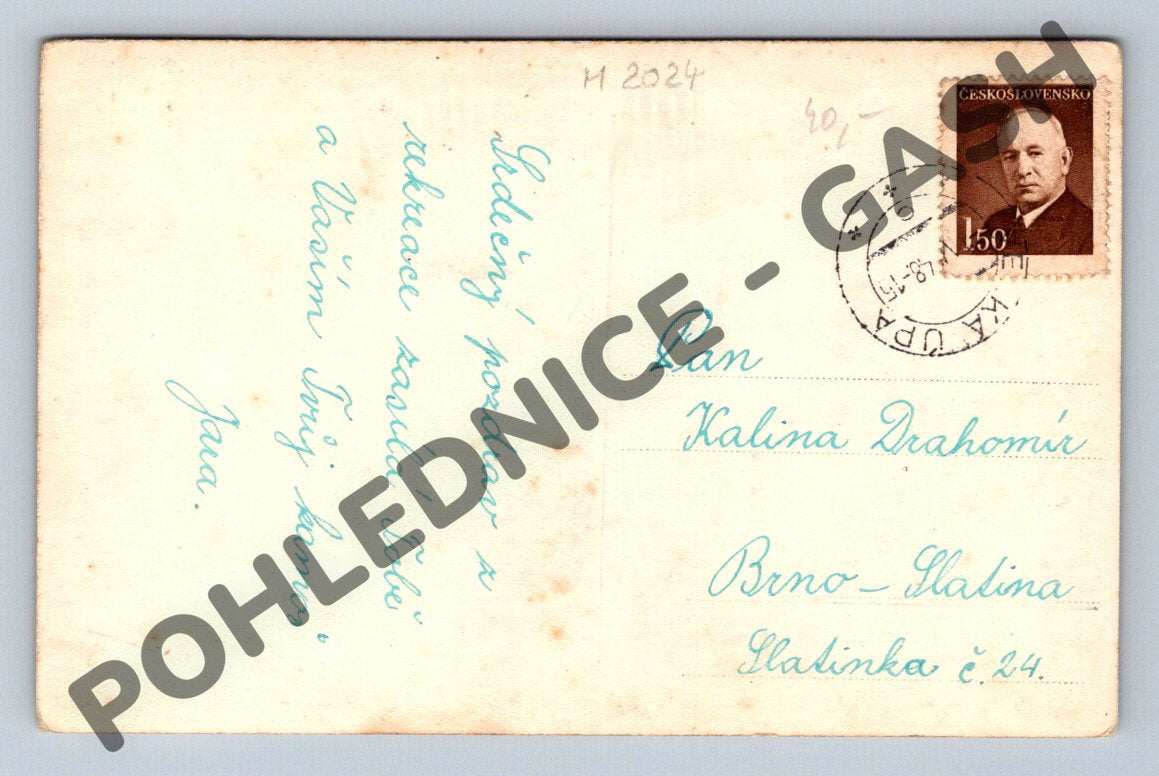 Pohlednice Velká Úpa PP 1948 (M2024)