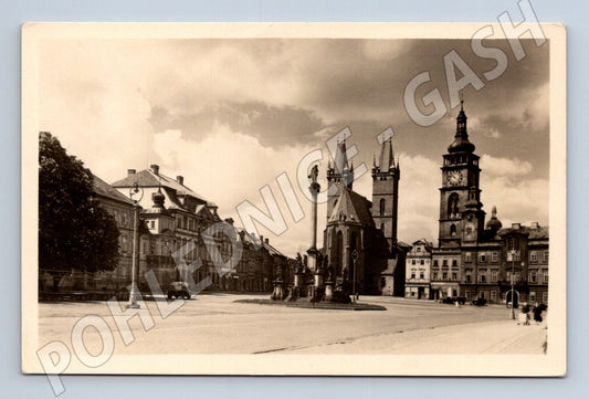 Pohlednice Hradec Králové Velké náměstí Orbis (M20248)