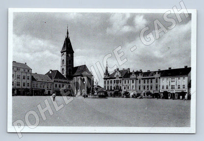 Pohlednice Vodňany historické náměstí (M20254)