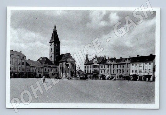 Pohlednice Vodňany historické náměstí (M20254)